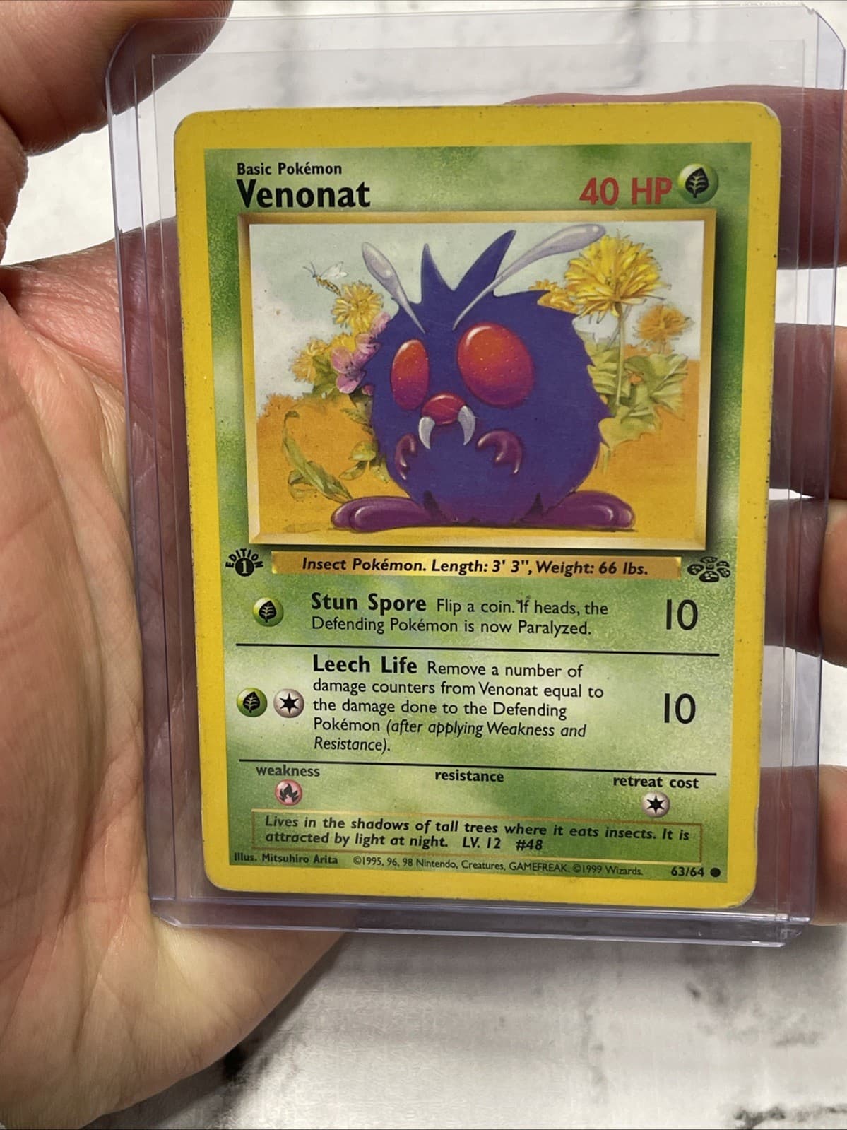 Venonat 1999 Pokemon Jungle