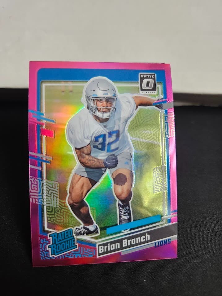 Brian Branch trading card