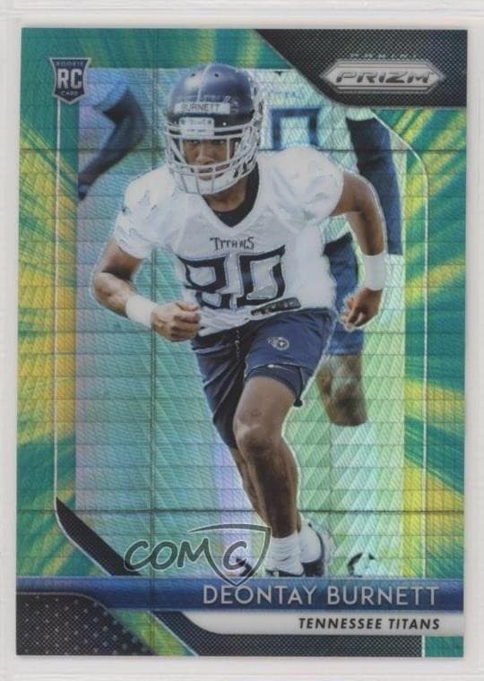 Deontay Burnett trading card