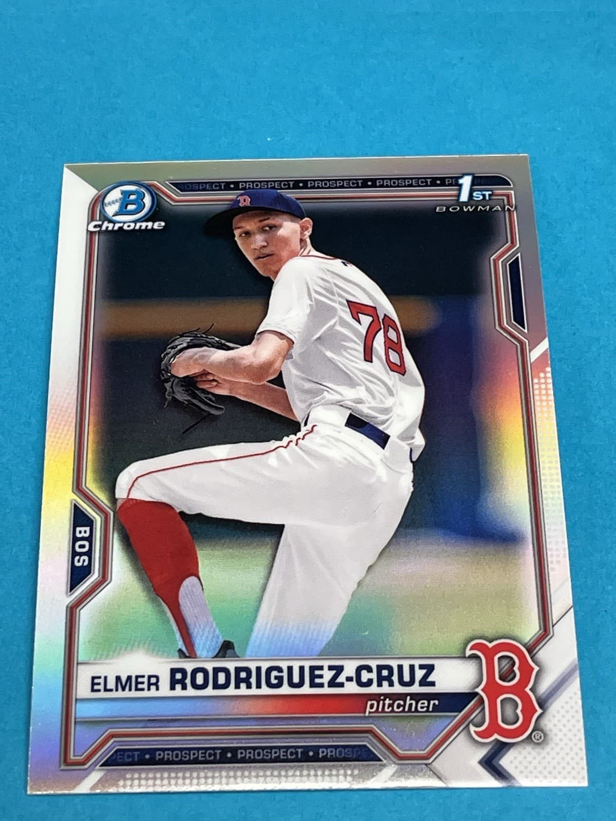 Elmer Rodriguez-Cruz trading card