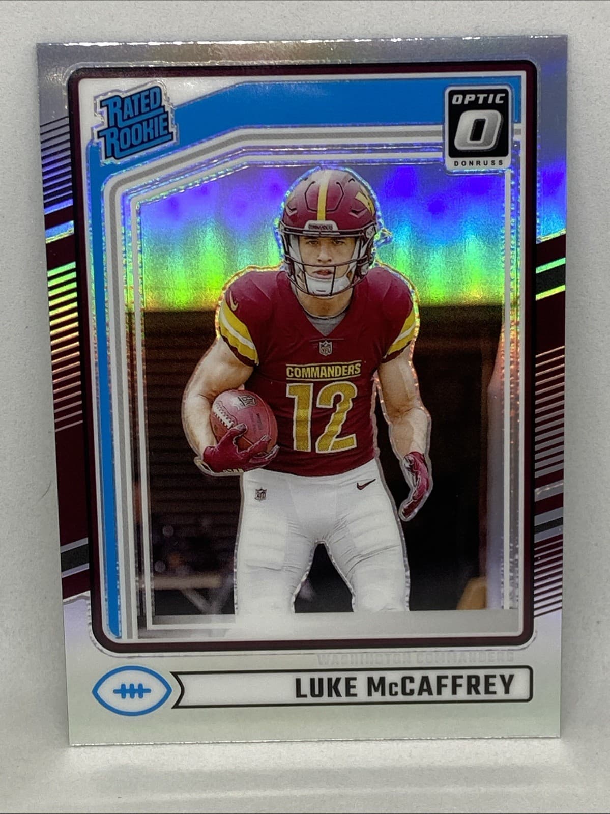 Luke McCaffrey 2024 panini Donruss