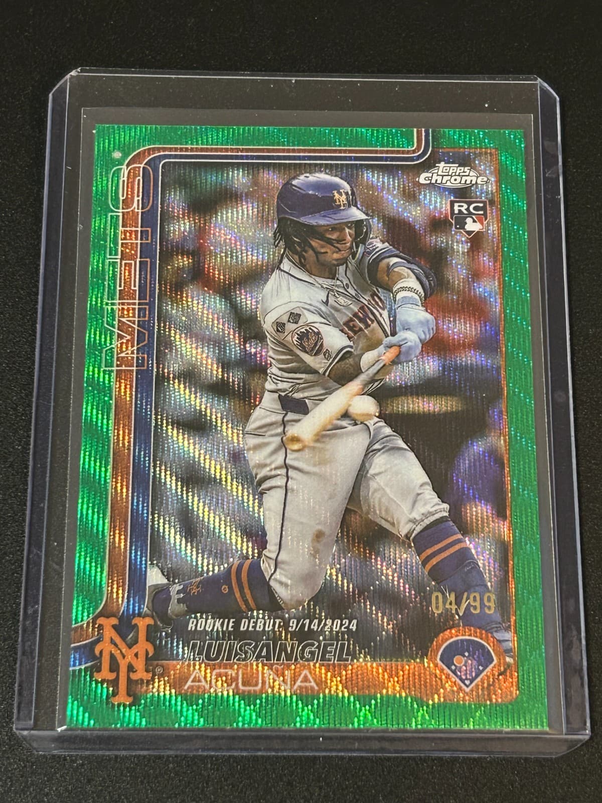 Luisangel Acuña 2025 topps Topps Chrome Update