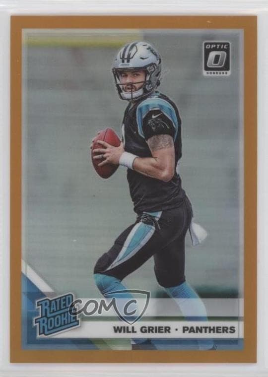 Will Grier trading card