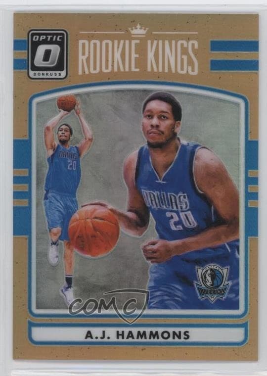 A.J. Hammons trading card