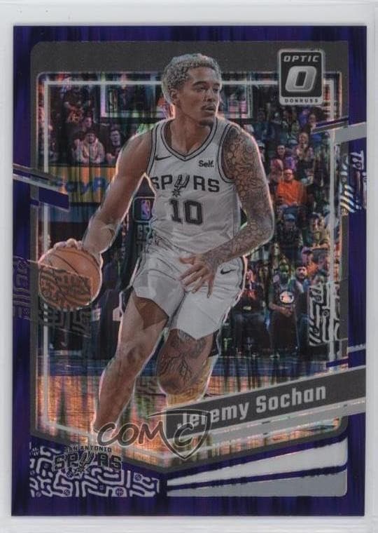 Jeremy Sochan 2023 panini Donruss Optic