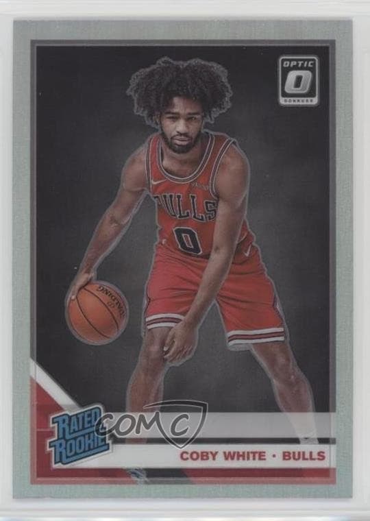 Coby White trading card
