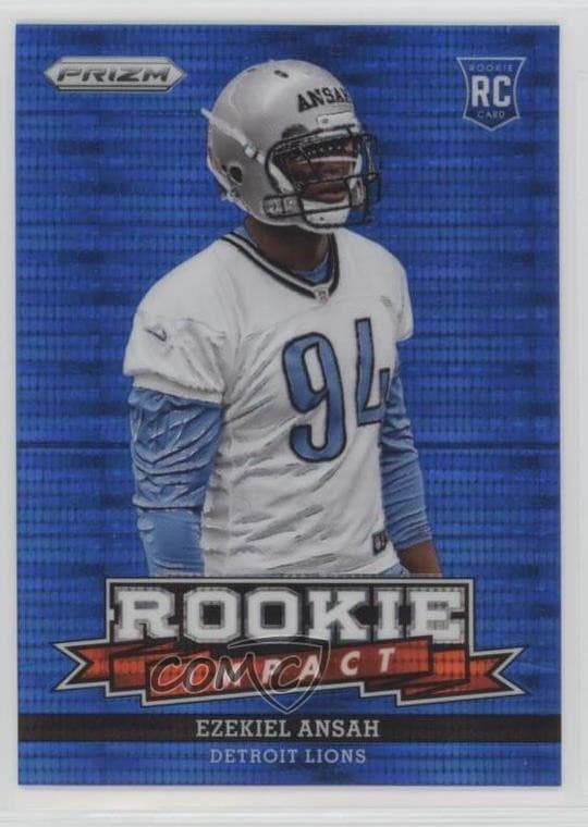 Ezekiel Ansah trading card