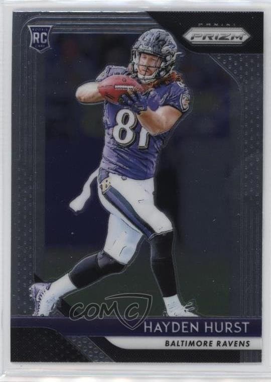 Hayden Hurst trading card