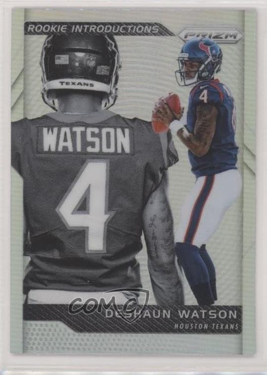 Deshaun Watson trading card