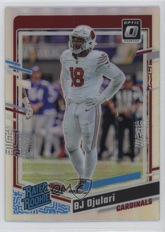 BJ Ojulari trading card