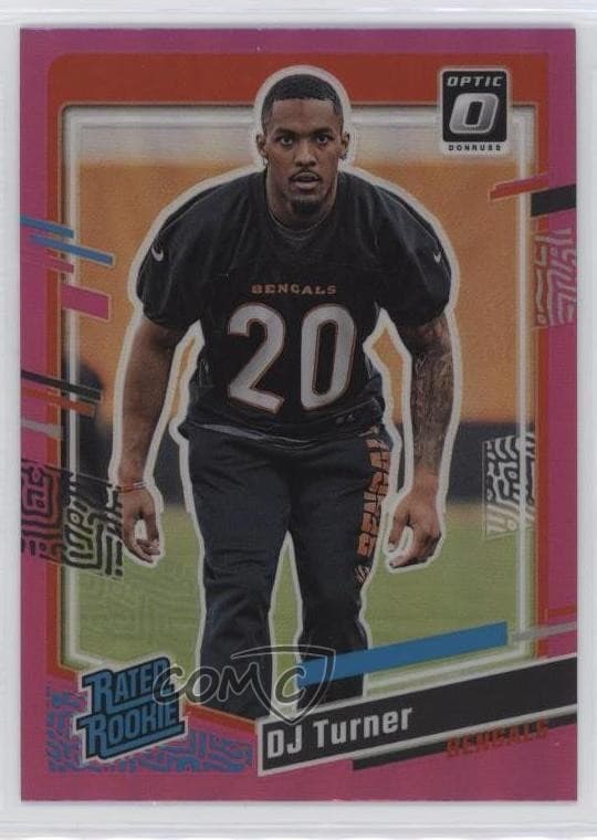 DJ Turner trading card