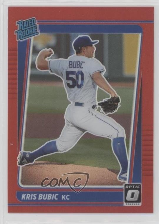 Kris Bubic trading card