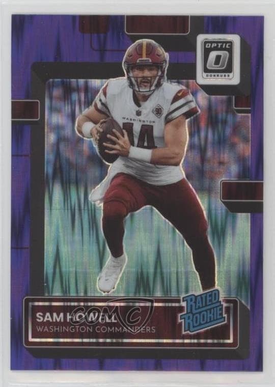 Sam Howell trading card