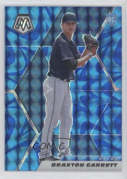 Braxton Garrett trading card