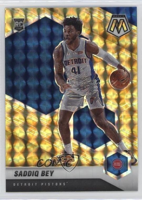 Saddiq Bey trading card