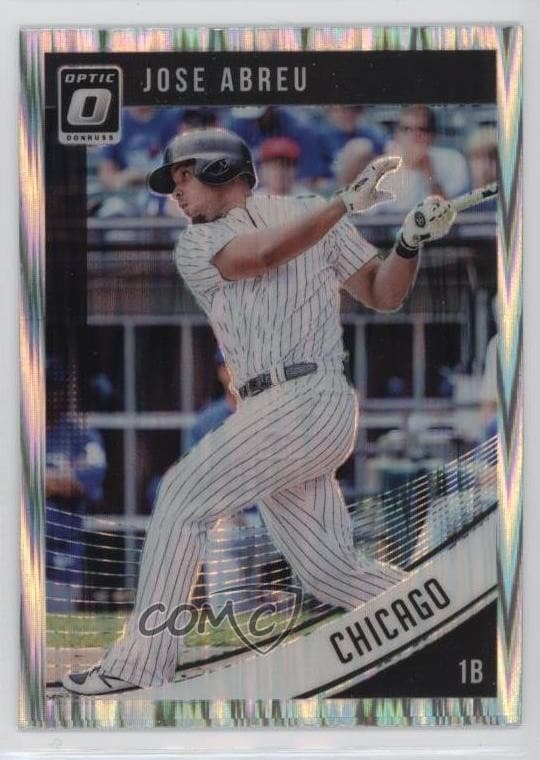 Jose Abreu 2018 panini Donruss Optic