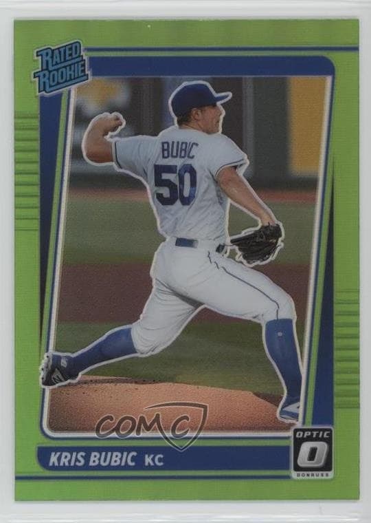 Kris Bubic trading card