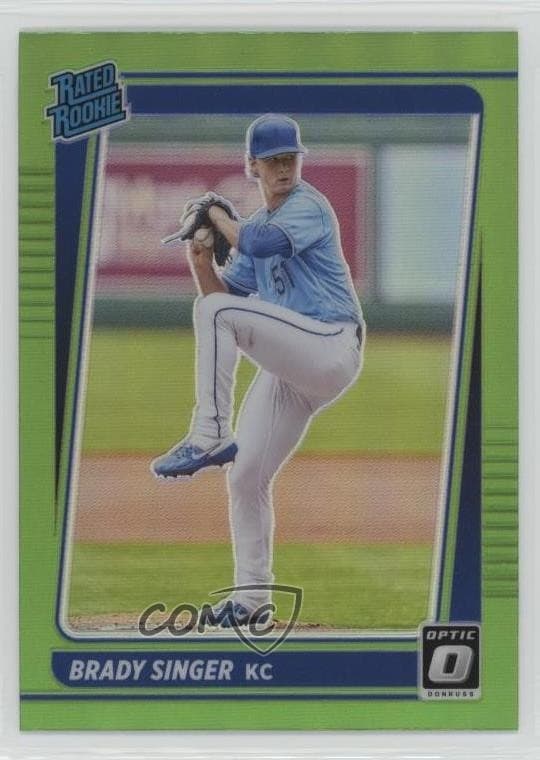 Brady Singer 2021 panini Donruss Optic