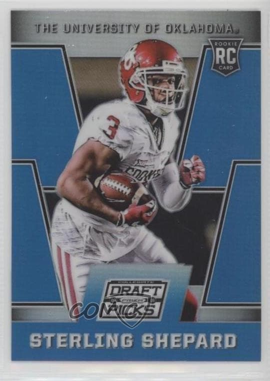 Sterling Shepard trading card