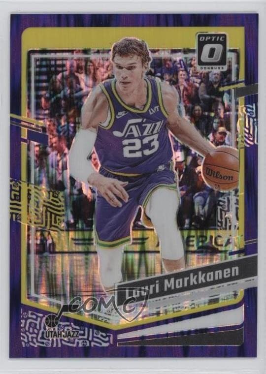 Lauri Markkanen 2023 panini Donruss Optic