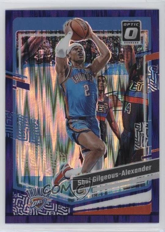 Shai Gilgeous-Alexander 2023 panini Donruss Optic