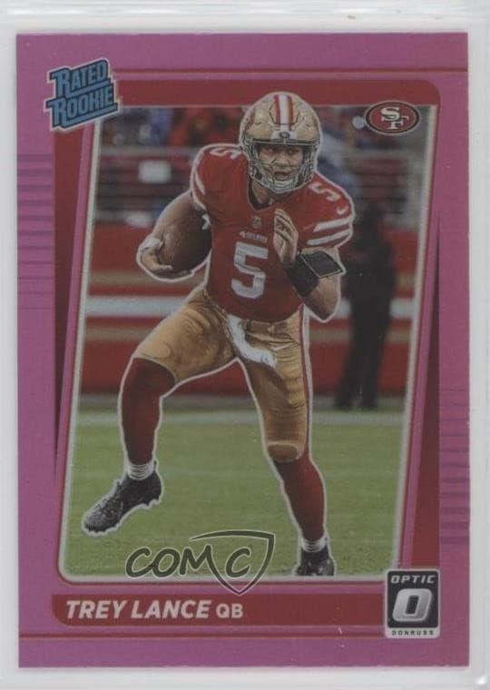 Trey Lance 2021 panini Donruss