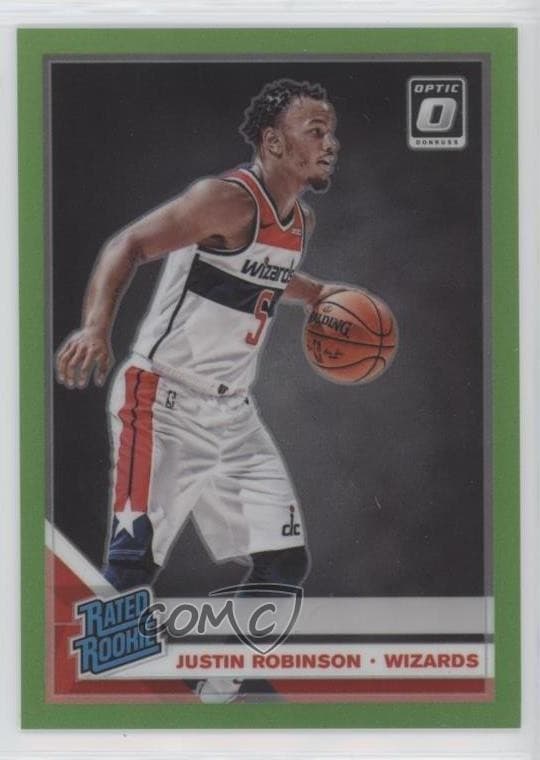 Justin Robinson trading card