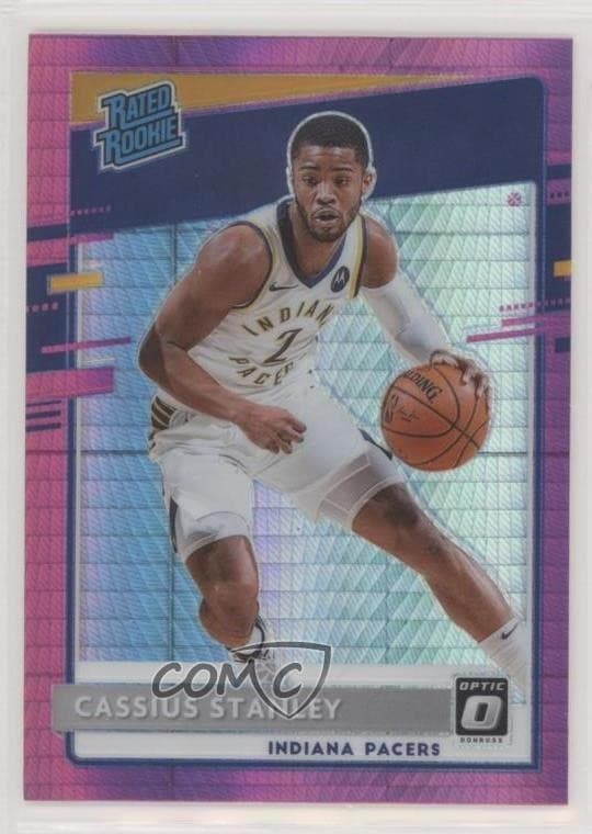Cassius Stanley trading card