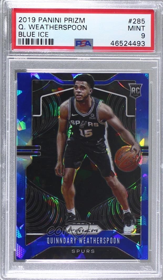 Quinndary Weatherspoon trading card