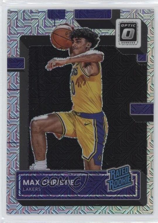 Max Christie trading card