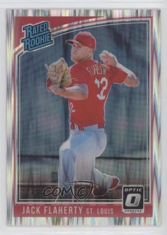 Jack Flaherty 2018 panini Donruss Optic