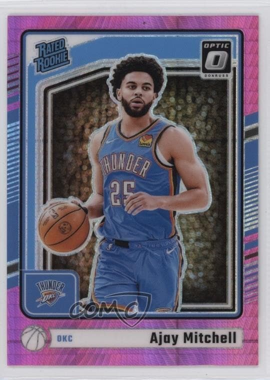 Ajay Mitchell 2024 panini Donruss Optic
