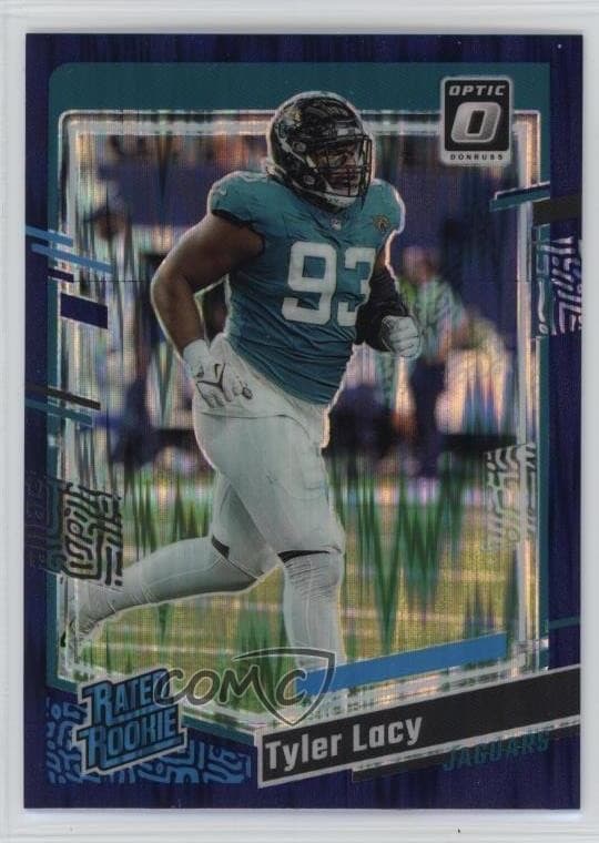 Tyler Lacy trading card