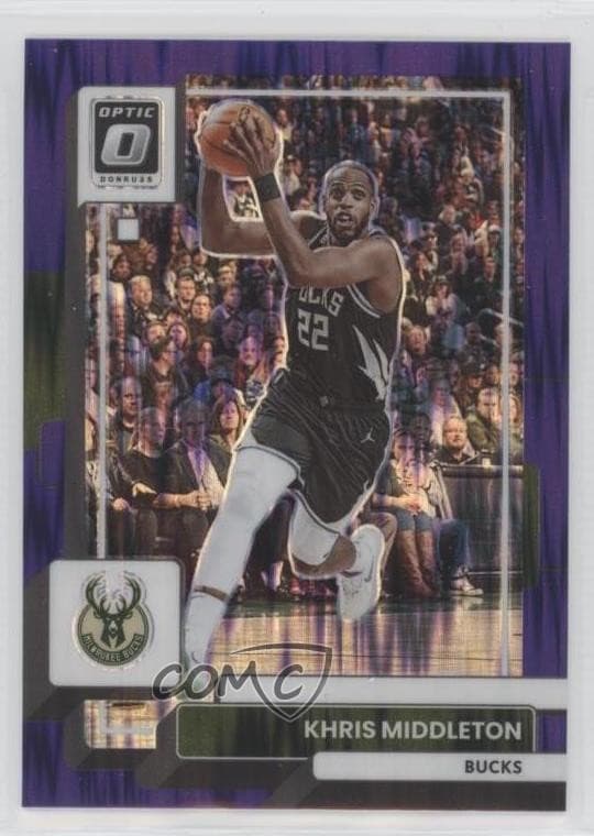 Khris Middleton 2022 panini Donruss Optic