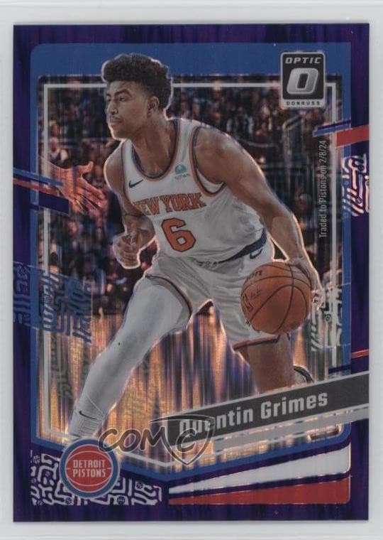 Quentin Grimes 2023 panini Donruss Optic