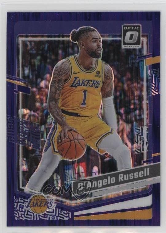 D'Angelo Russell 2023 panini Donruss Optic