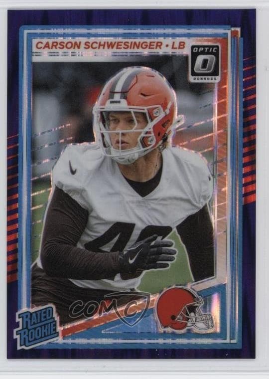 Carson Schwesinger trading card