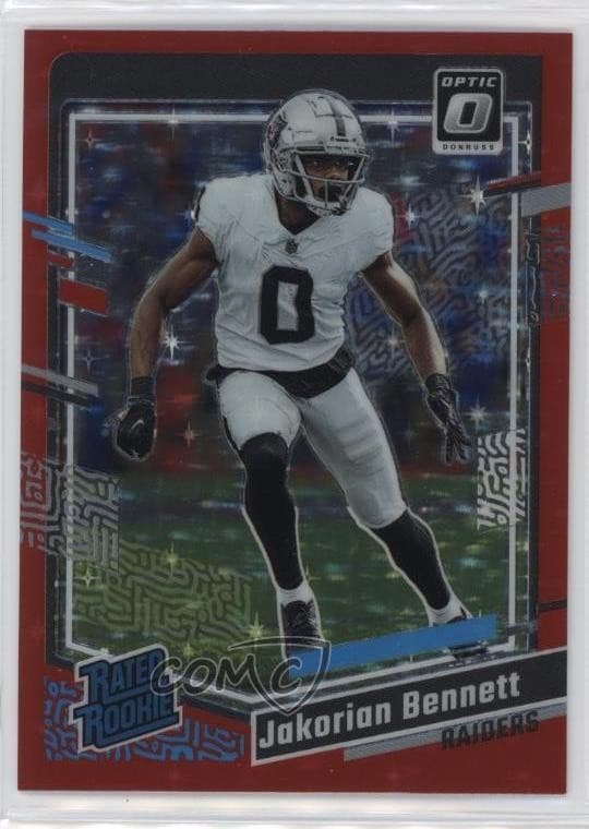 Jakorian Bennett trading card