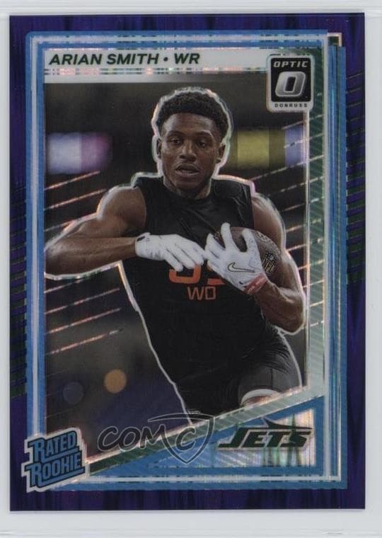 Arian Smith trading card