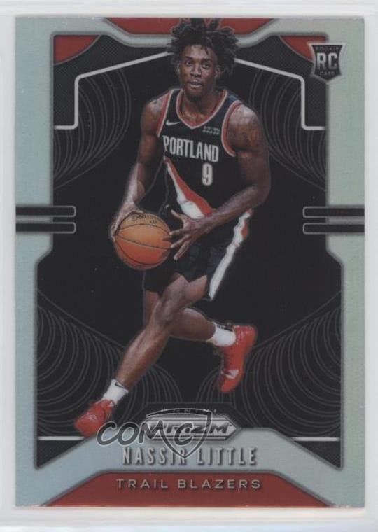 Nassir Little trading card