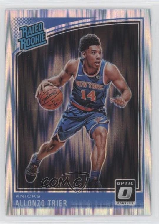 Allonzo Trier trading card