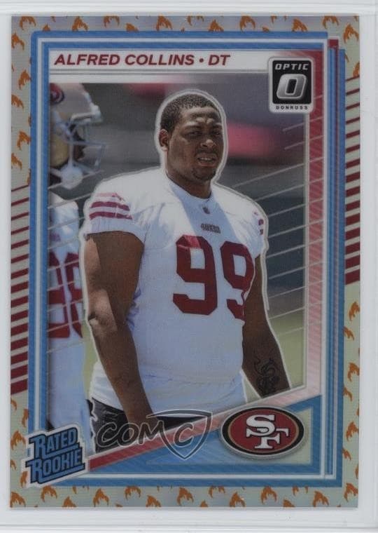 Alfred Collins trading card