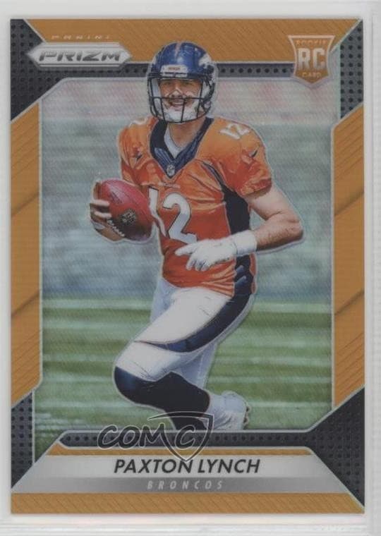 Paxton Lynch trading card