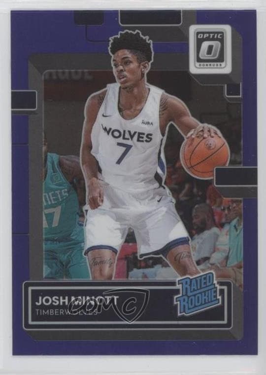 Josh Minott trading card