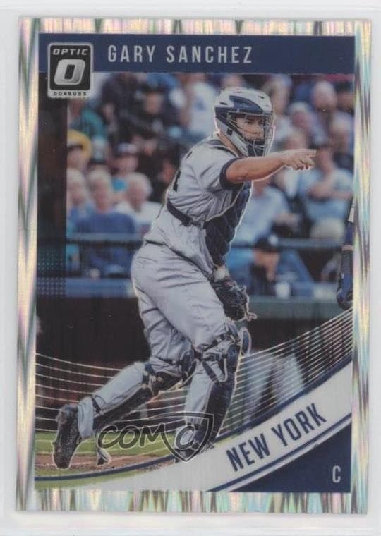 Gary Sanchez 2018 panini Donruss Optic