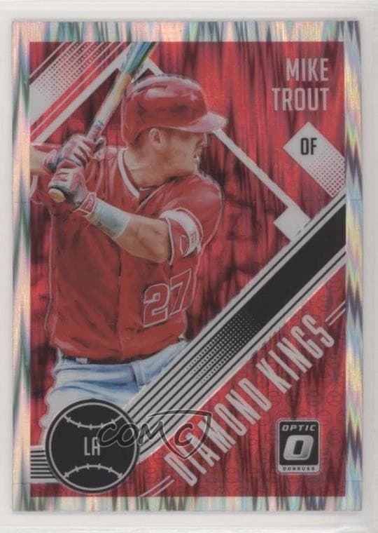 Mike Trout 2018 panini Donruss