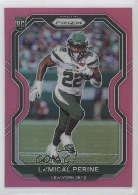 La'Mical Perine trading card