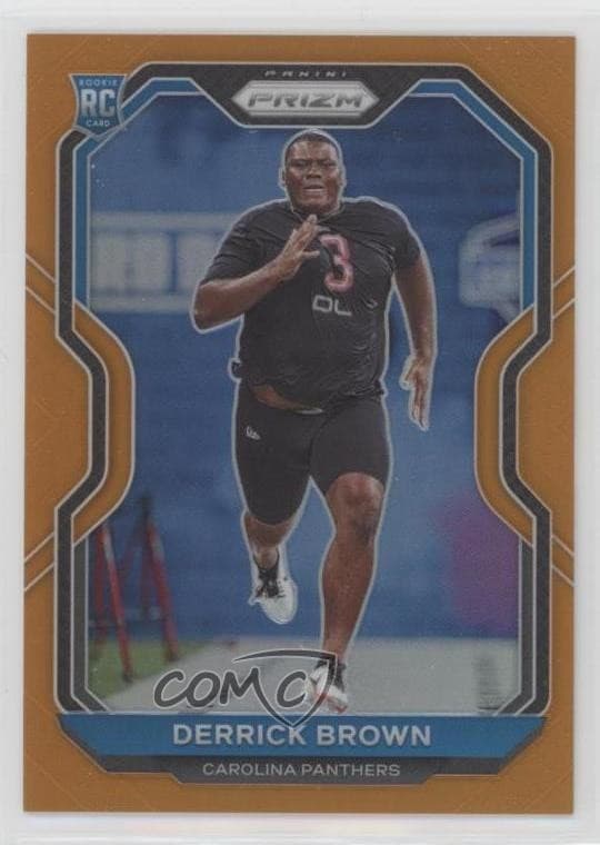 Derrick Brown trading card