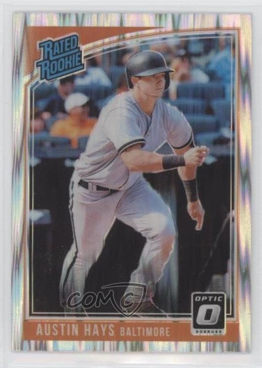 Austin Hays 2018 panini Donruss Optic