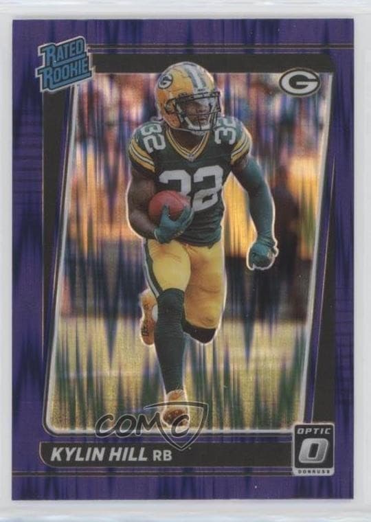 Kylin Hill 2021 panini Donruss Optic